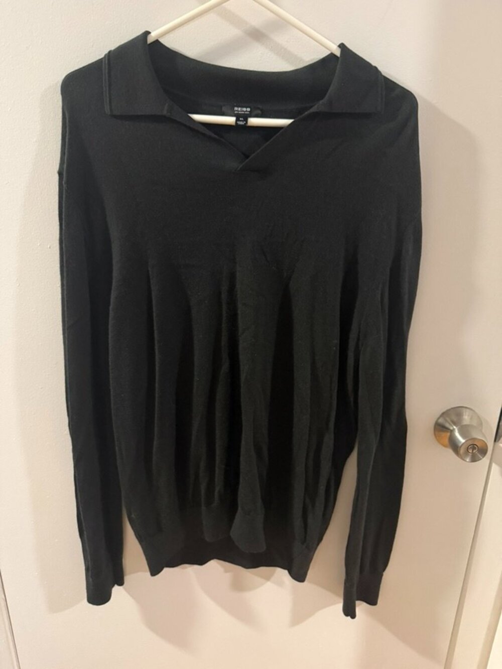 Men's Reiss Long Sleeve Polo